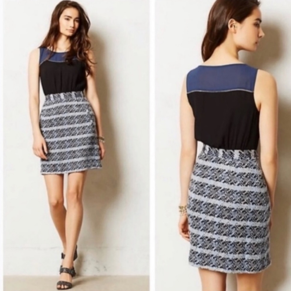 ANTHROPOLOGIE MOULINETTE SOEURS Carrington Dress Size 12